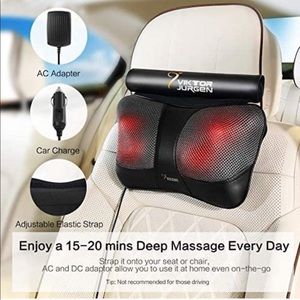 Shiatsu Massage pillow with heat